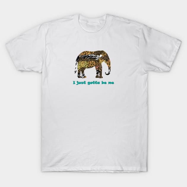 Tattoo Elephant T-Shirt by MelissaJBarrett